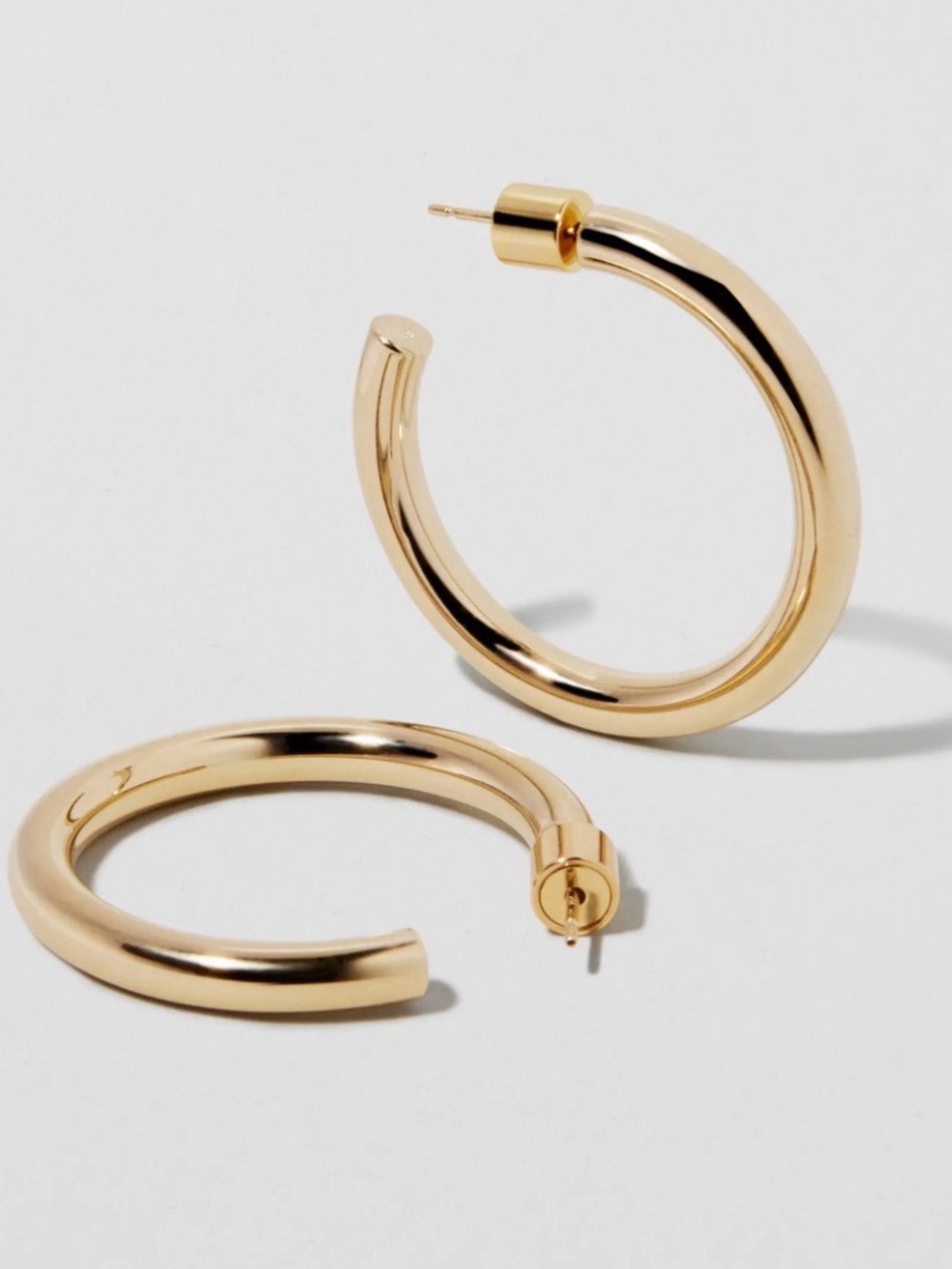 Jennifer Fisher Lilly Mini Gold Hoop Earrings
